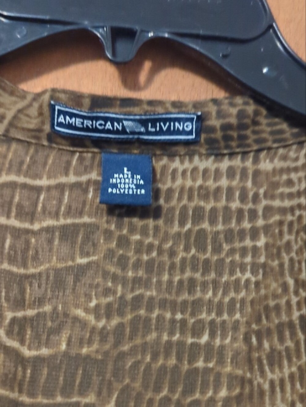 American Living Ruffle-Front Blouse - Picture 2 of 13